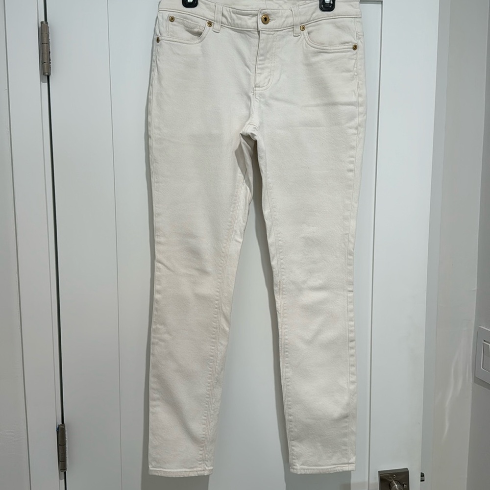 Two by Vince Camuto Skinny Off-White Jeans